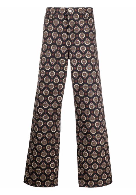pantalone 5 tasche con stampa DRIES VAN NOTEN | Pantalone | PINE3062900